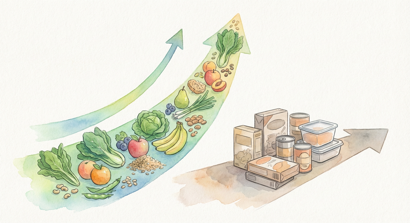 Illustration for Beyond the Hype: How Plant-Based Cooking Grew Up
