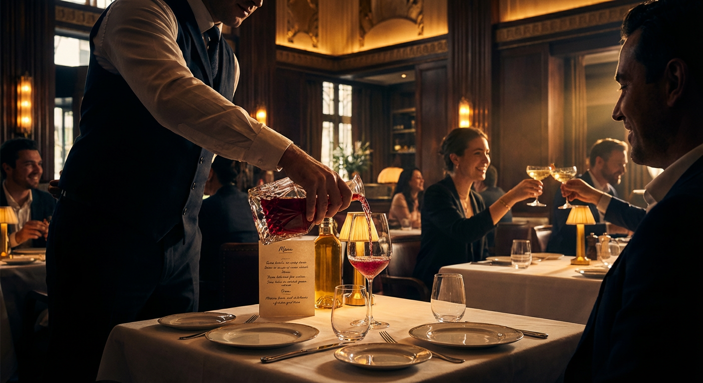 Illustration for Sober Curious Dinner Parties Are Having a Full Glow-Up — How to Build a Non-Alcoholic Pairing Menu That Doesn't Feel Like an Afterthought