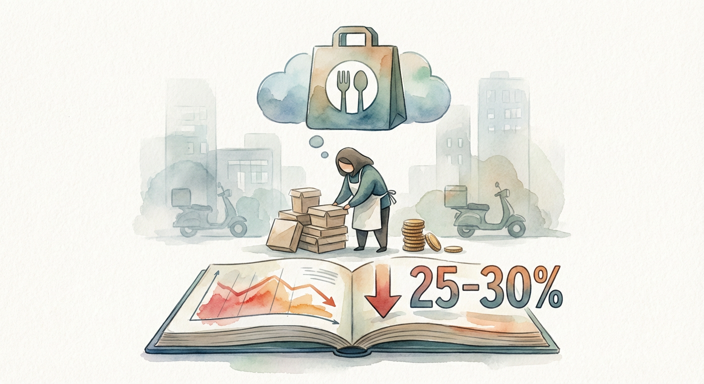 Illustration for The Ghost Kitchen Reckoning: Why Real Restaurants Are Having the Last Laugh